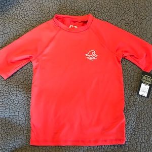 Art Class Red Boys Swim Shirt